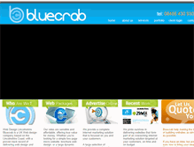 Tablet Screenshot of bluecrabinternet.com
